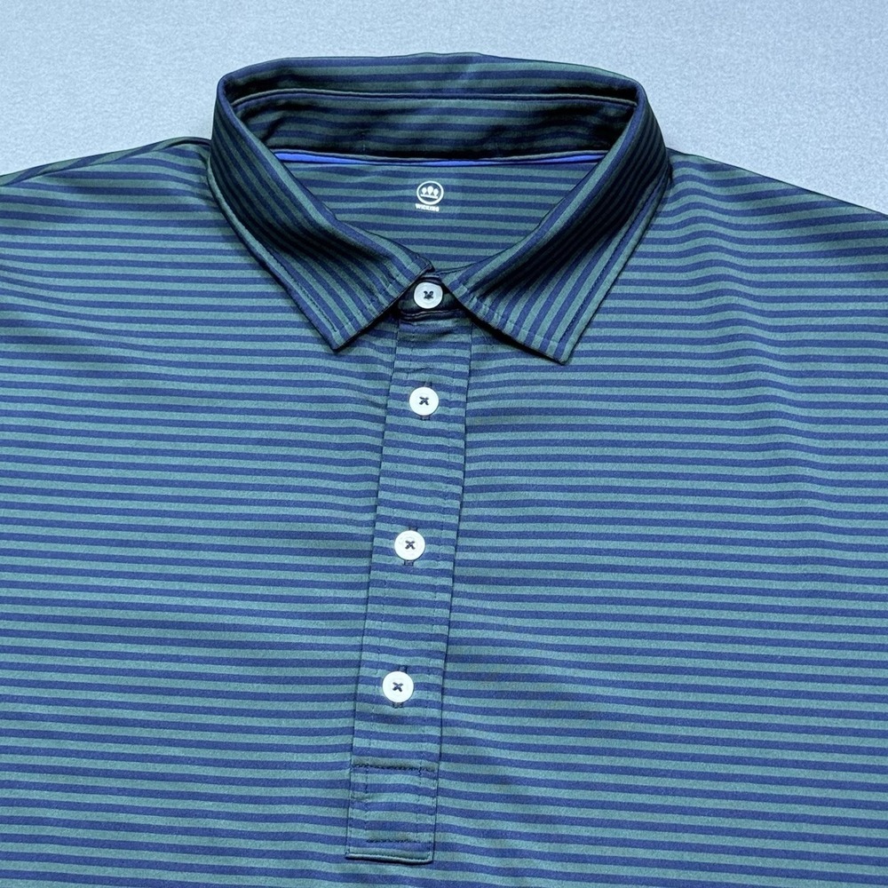 RLX Ralph Lauren Polo Shirt Mens L Performance Golf Stretch Athleisure Normcore
